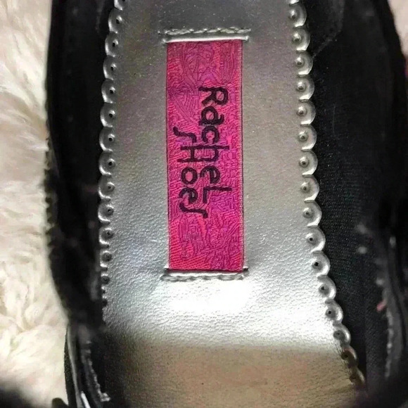 Rachel Shoes Black Toddler Girl Dressy Shoes  Sz 6 - Picture 9 of 10